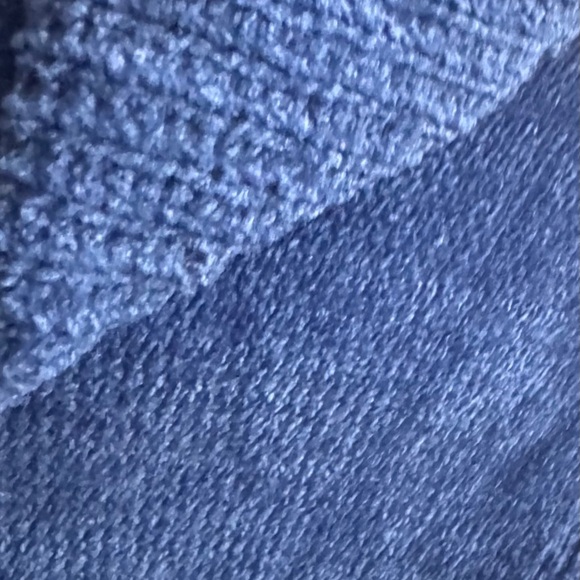 Blast Blue Chenille Sweater NWOT - Picture 3 of 3